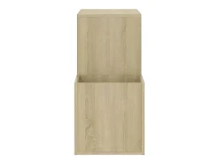 Zapatero de entrada de madera de ingeniería de roble Sonoma