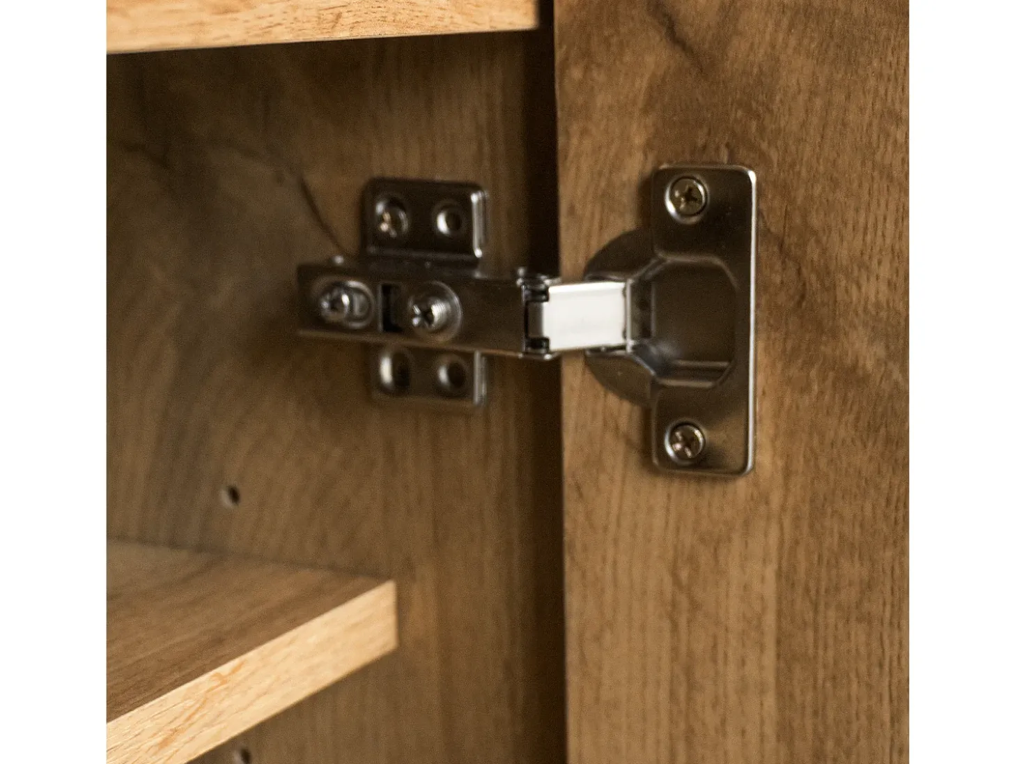 Zapatero de madera, 5 niveles, estantes regulables Mueble pasillo 80,5 x 35 x 109,5 cm