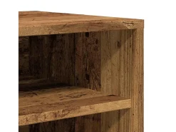 Zapatero de madera antiguo 32x35x92 cm madera contrachapada