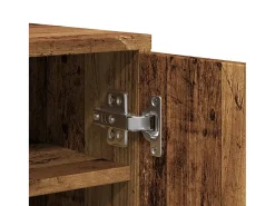 Zapatero de madera antiguo 60x35x92 cm madera contrachapada