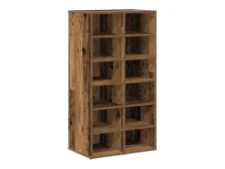 Zapatero de madera antiguo 54x34x100,5cm madera de ingeniería