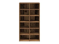 Zapatero de madera antiguo 54x34x100,5cm madera de ingeniería