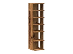 Zapatero de madera antiguo 28x27x102 cm madera contrachapada