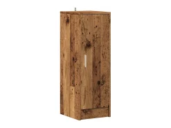 Zapatero de madera antiguo 32x35x92 cm madera contrachapada