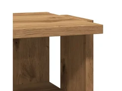Zapatero de madera de ingeniería de roble hecho a mano