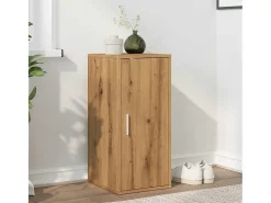 Zapatero de madera de ingeniería de roble hecho a mano