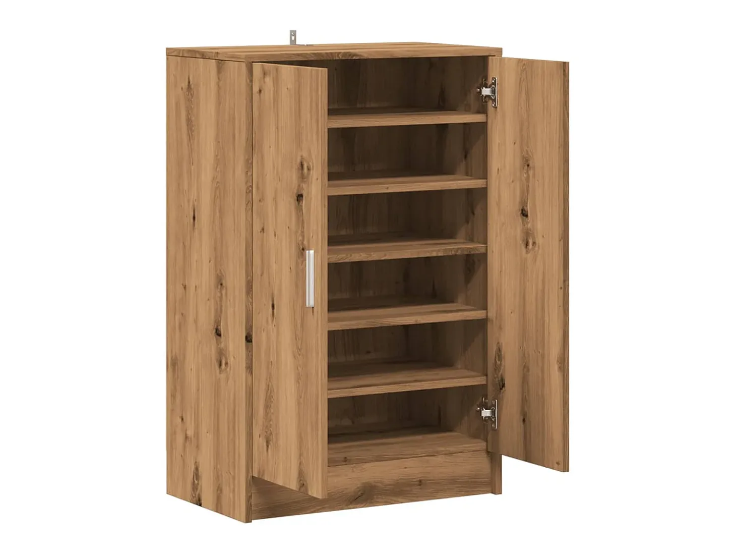Zapatero de madera de ingeniería de roble hecho a mano