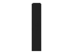 Zapatero de pared - Roble negro, 80 x 18 x 90 cm, madera de ingeniería