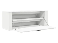 Zapatero de pared Blanco 100x35x38cm Madera de ingeniería