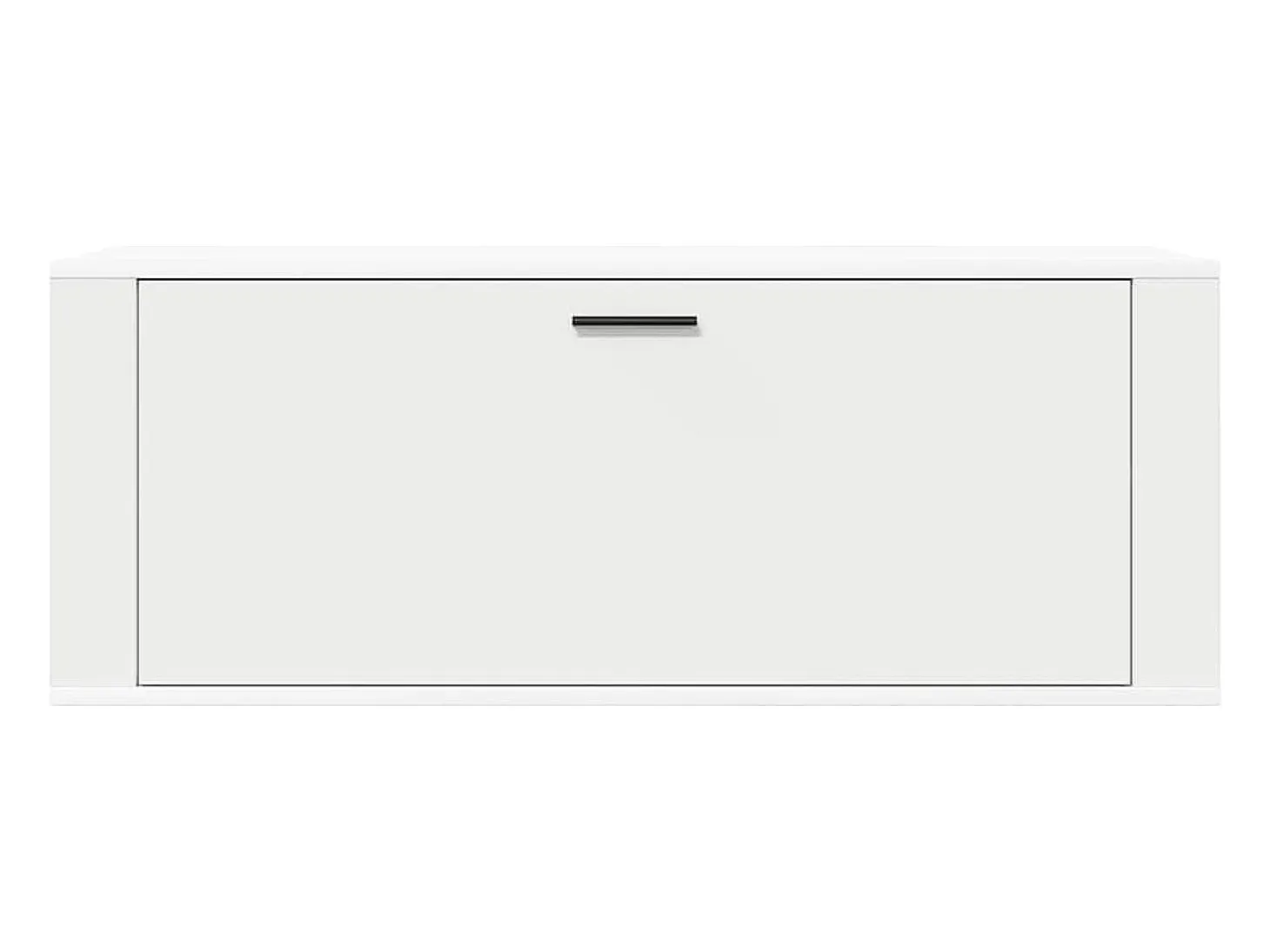 Zapatero de pared Blanco 100x35x38cm Madera de ingeniería