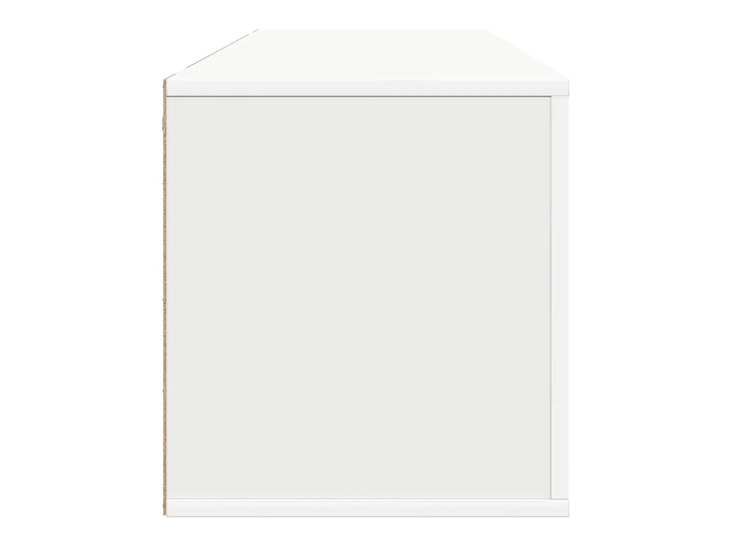Zapatero de pared Blanco 100x35x38cm Madera de ingeniería