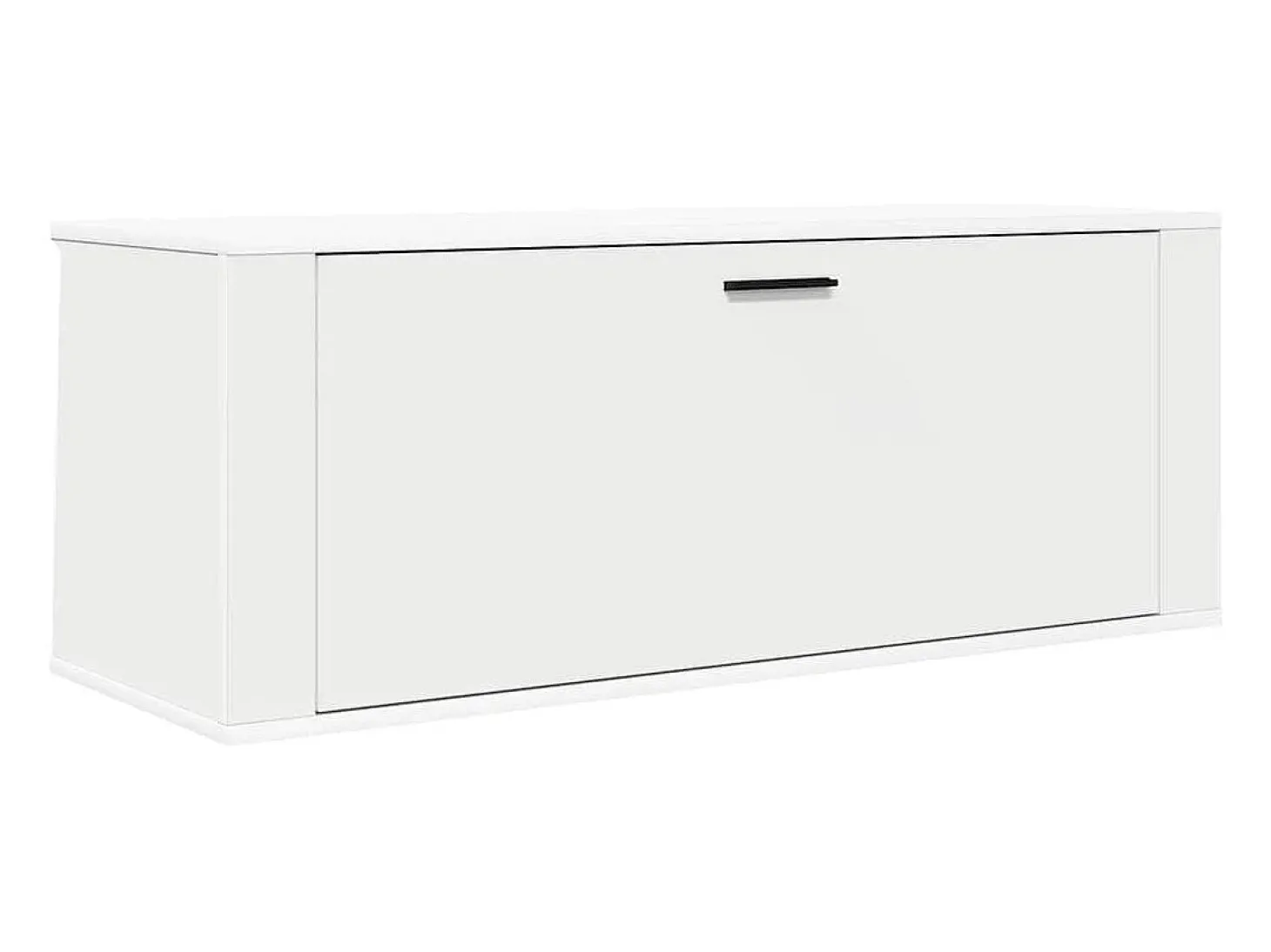 Zapatero de pared Blanco 100x35x38cm Madera de ingeniería