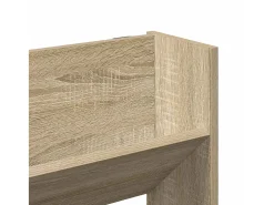 Zapatero de pared de madera de ingeniería de roble Sonoma