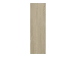 Zapatero de pared de roble Sonoma 60x18x60 cm Aglomerado