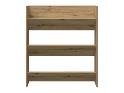 Zapatero de pared, roble artesanal, madera de ingeniería