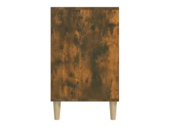 Zapatero de roble ahumado 102x36x60 cm Madera de ingeniería