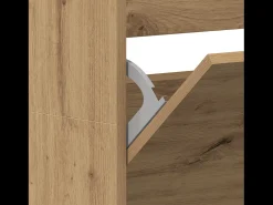 Zapatero de roble hecho a mano en madera de ingeniería