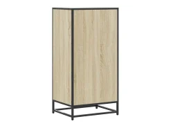 Zapatero de roble Sonoma 48x38x97,5 cm madera de ingeniería