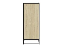 Zapatero de roble Sonoma 48x38x97,5 cm madera de ingeniería