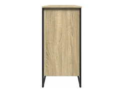 Zapatero de roble Sonoma 80x38x78 cm madera de ingeniería
