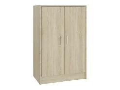 Zapatero de roble Sonoma 60x35x92 cm Madera de ingeniería