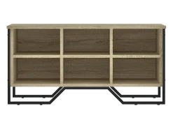Zapatero de roble Sonoma 90x38x45,5 cm