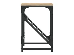 Zapatero de roble Sonoma 60x30x45 cm madera de ingeniería