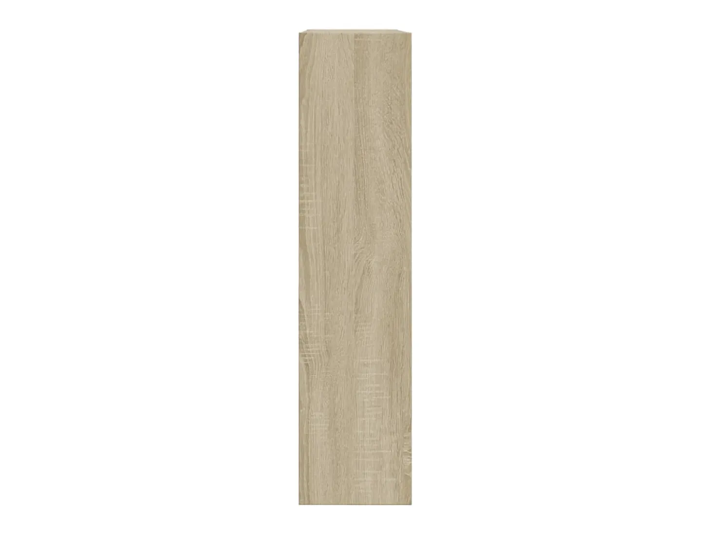 Zapatero de roble Sonoma 80x21x87,5 cm madera de ingeniería