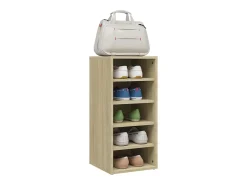 Zapatero de roble Sonoma 31,5 x 35 x 70 cm Madera de ingeniería