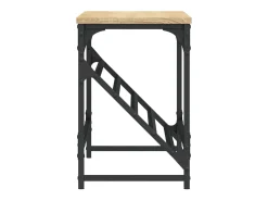 Zapatero de roble Sonoma 90x30x45 cm madera de ingeniería