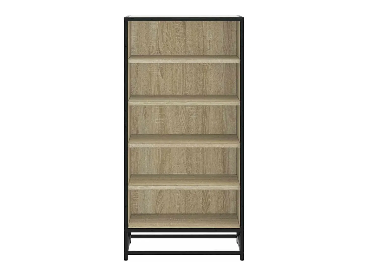 Zapatero de roble Sonoma 48x38x97,5 cm madera de ingeniería