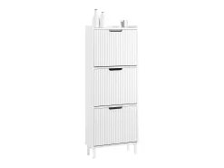 Zapatero Estrecho con 3 Solapas Organizador FSR177-H-W SoBuy ES