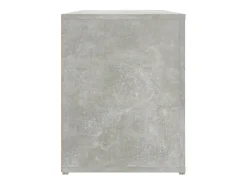 Zapatero Gris Hormigón 100x35x45 cm Madera de Ingeniería