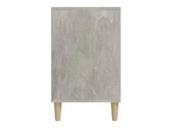 Zapatero gris hormigón 102x36x60 cm Madera de ingeniería