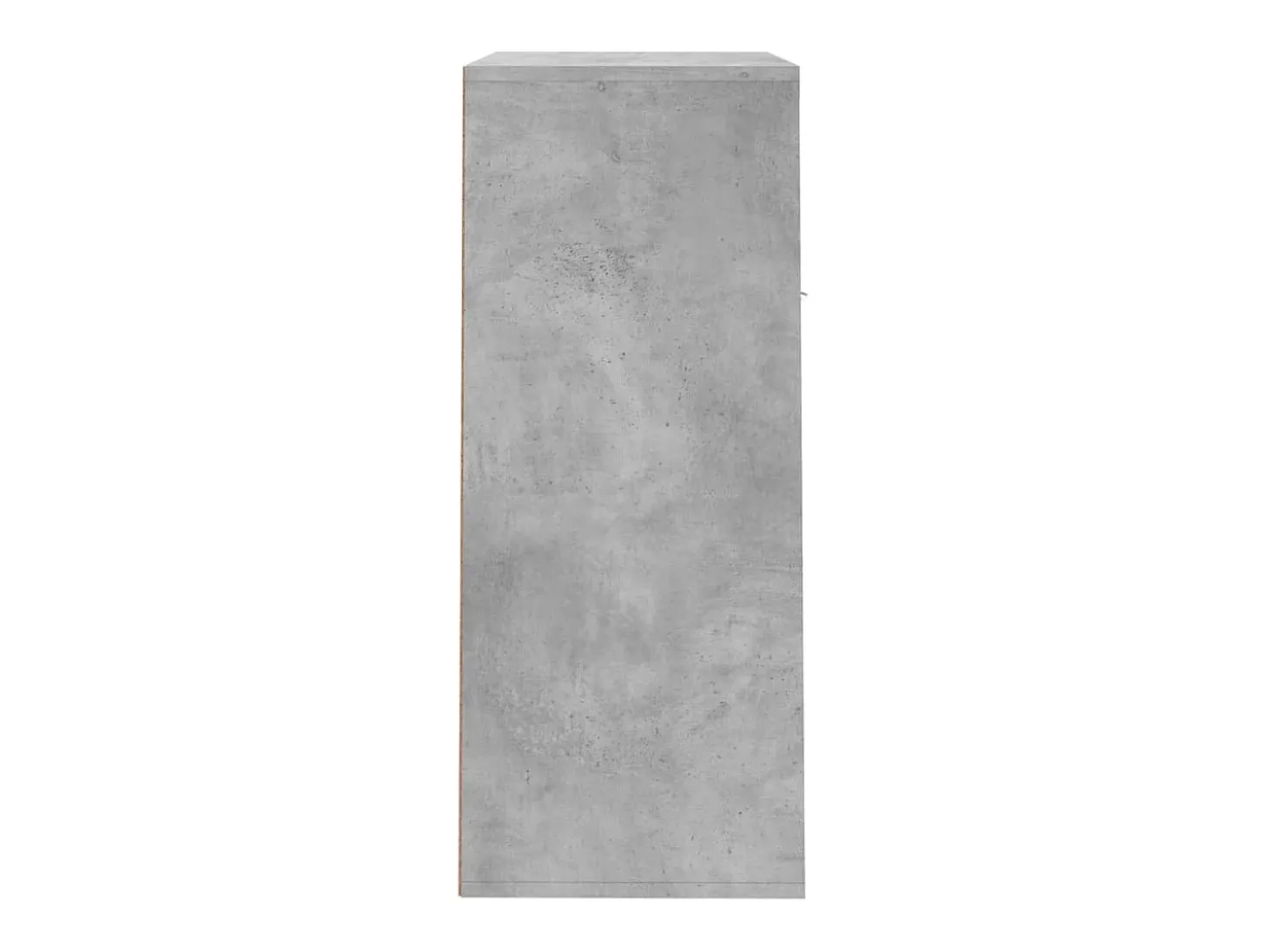 Zapatero gris hormigón 60x35x84 cm Madera de ingeniería