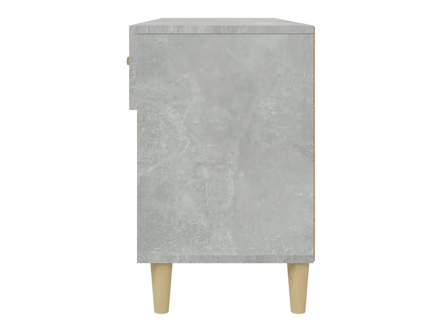 Zapatero gris hormigón 102x35x55 cm Madera de ingeniería