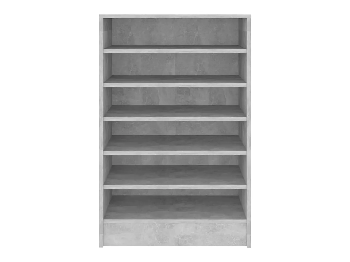 Zapatero gris hormigón 60x35x92 cm Madera de ingeniería