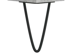 Zapatero gris hormigón 102x36x60 cm Madera de ingeniería