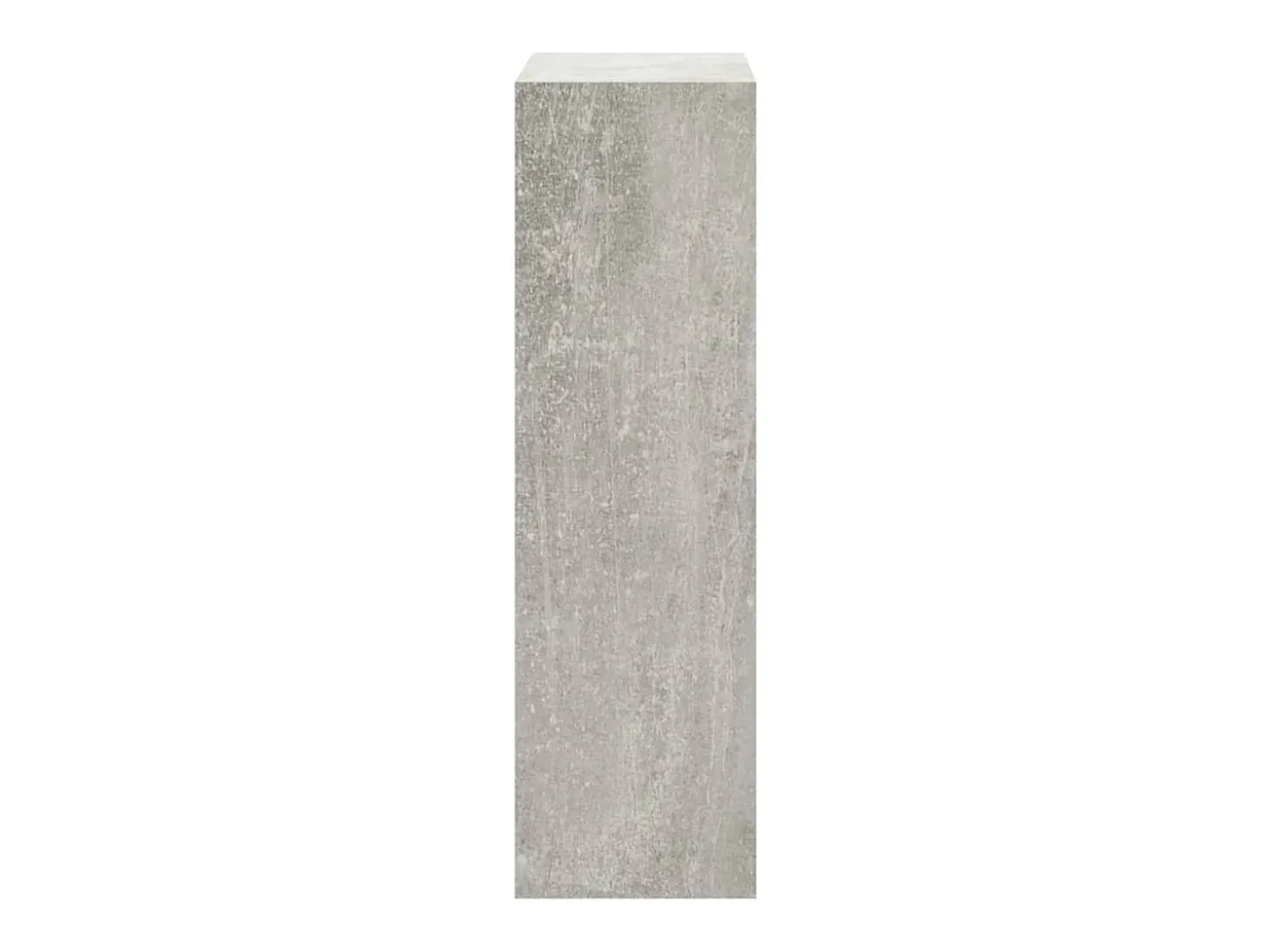 Zapatero gris hormigón 63x24x81 cm Madera de ingeniería