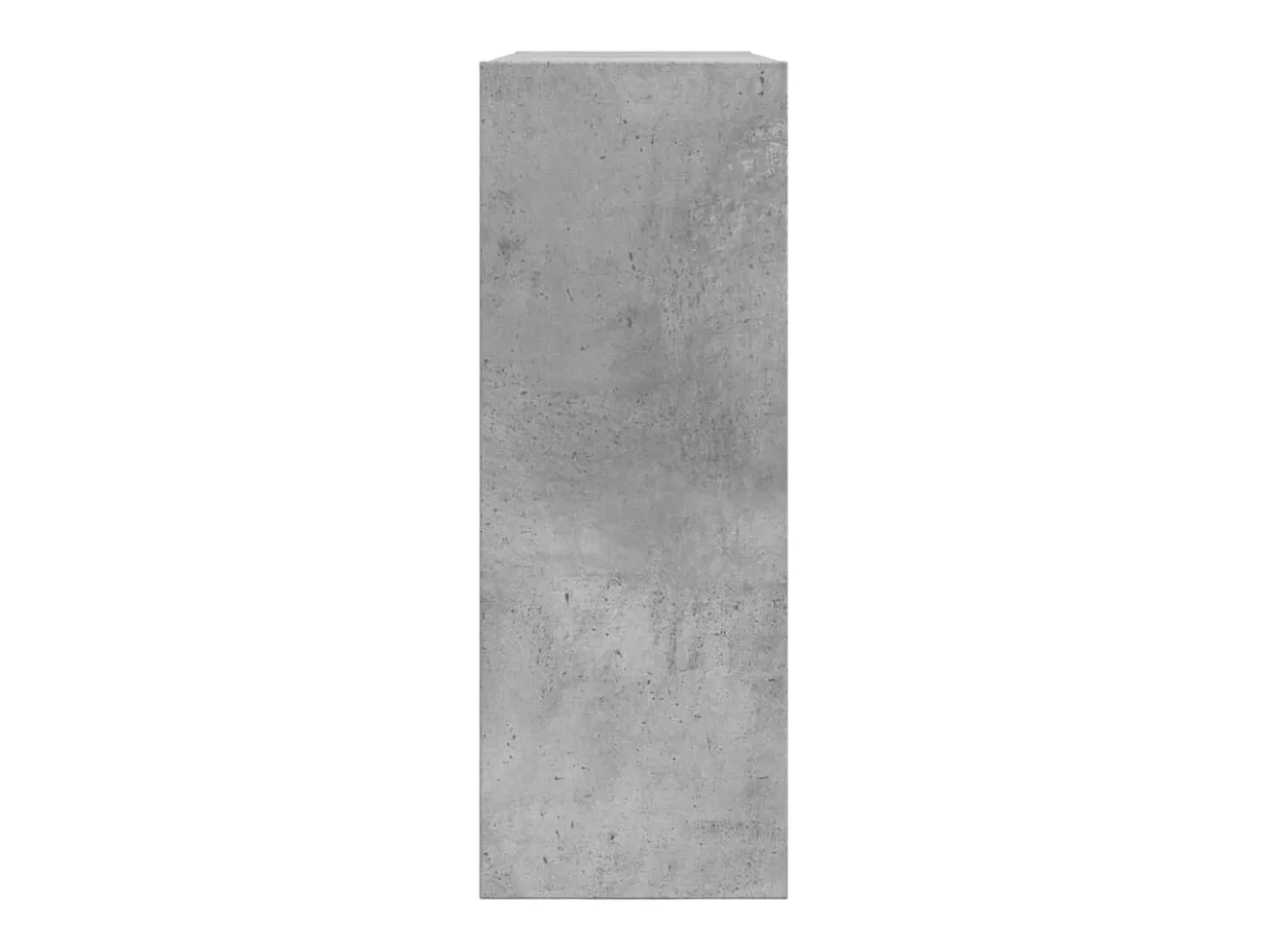 Zapatero gris hormigón 80x21x57 cm madera de ingeniería