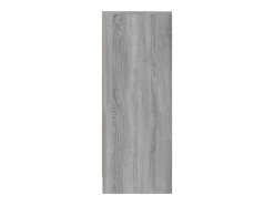 Zapatero gris Sonoma 60x35x92 cm Madera de ingeniería