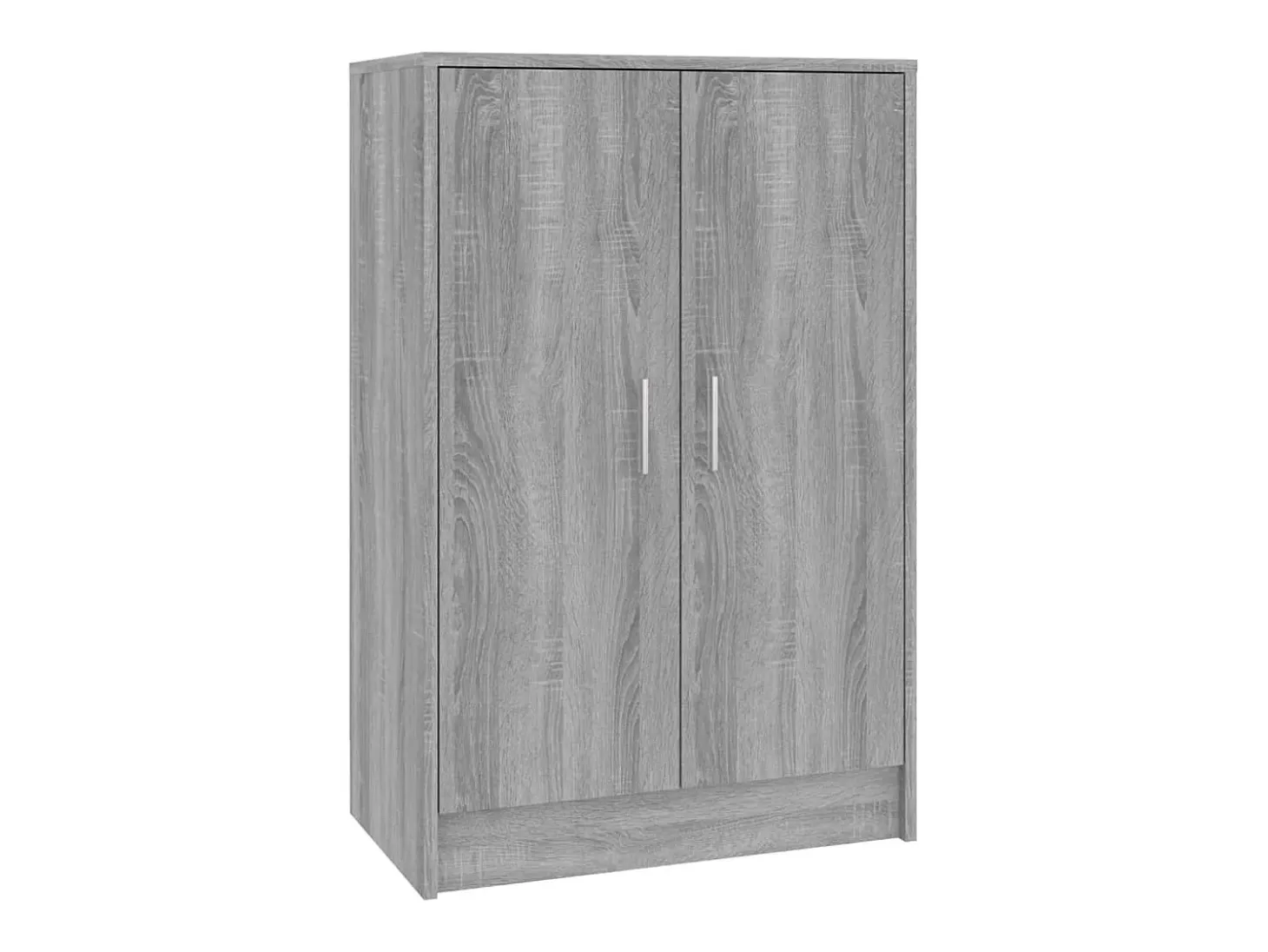Zapatero gris Sonoma 60x35x92 cm Madera de ingeniería