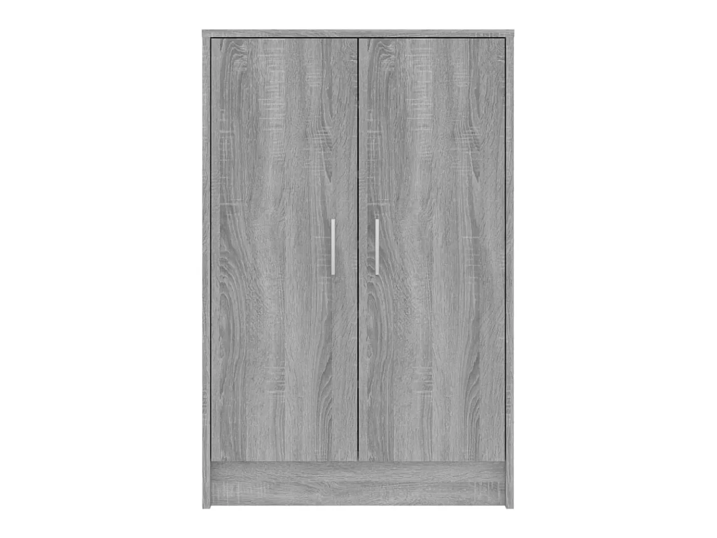 Zapatero gris Sonoma 60x35x92 cm Madera de ingeniería