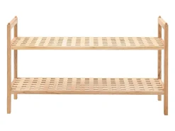 Zapatero Madera maciza de nogal 69 x 26 x 40 cm