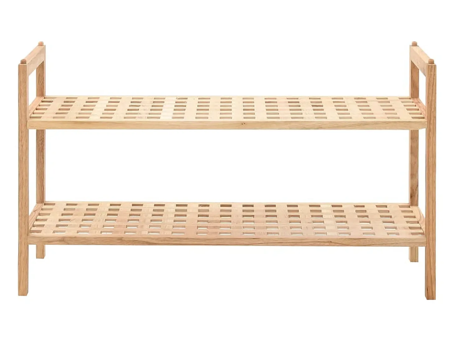 Zapatero Madera maciza de nogal 69 x 26 x 40 cm