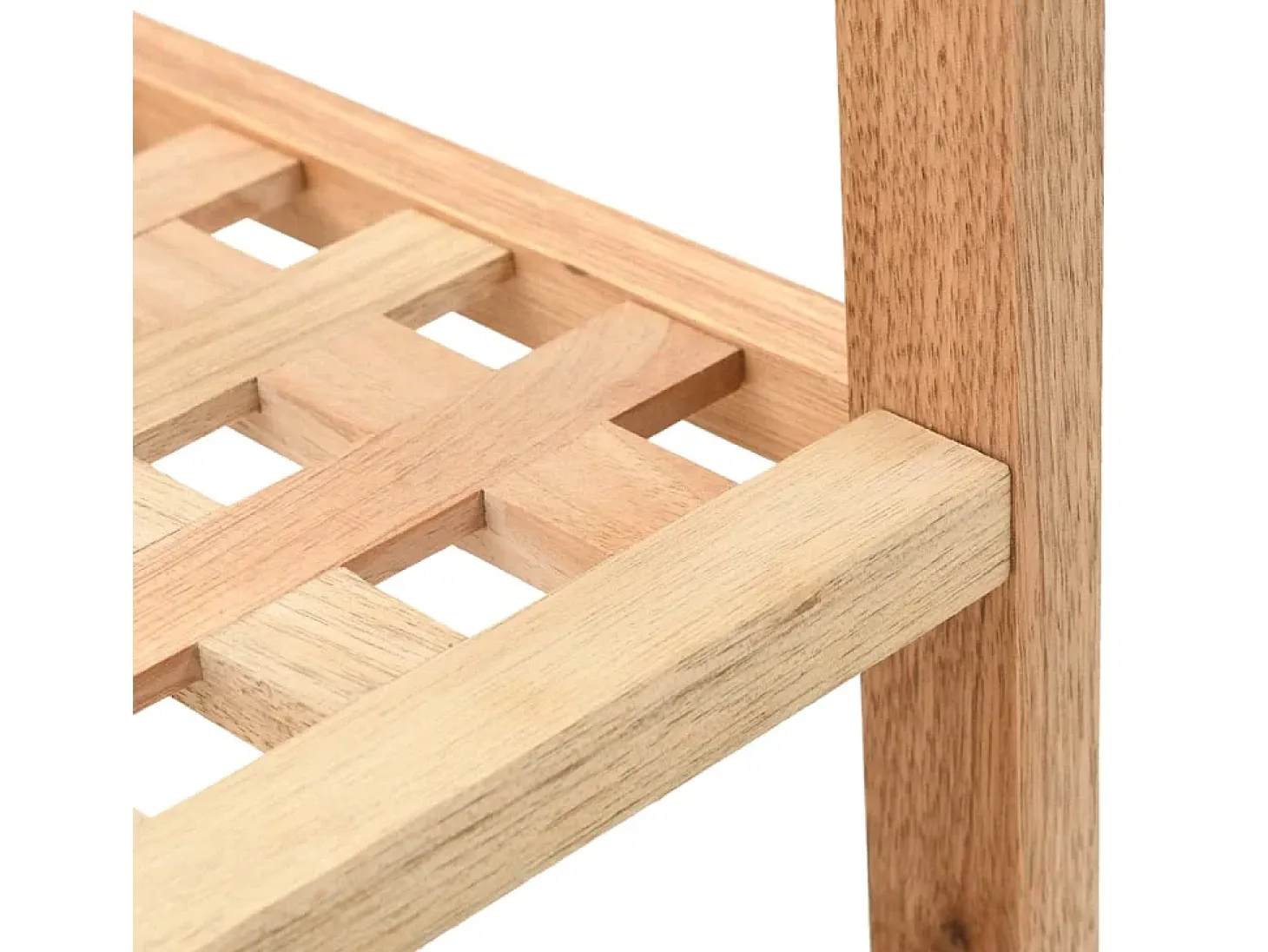 Zapatero Madera maciza de nogal 69 x 26 x 40 cm