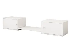 Zapatero, Mueble de Entrada, Uso Multiusos, Banco para Cambiar Zapatos, Se Puede Utilizar con Literas, Blanco, 189*40*34,5cm