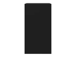 Zapatero negro 60x34x63,5 cm madera contrachapada