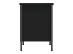 Zapatero negro 38x35x50 cm madera contrachapada