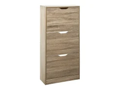 Zapatero Olaya 5 Five 3 puertas madera 115x60x24 cm